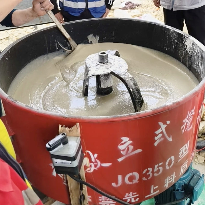 靖西汽轮机余热压缩机导热油设备底座耐高温环氧树脂灌浆料